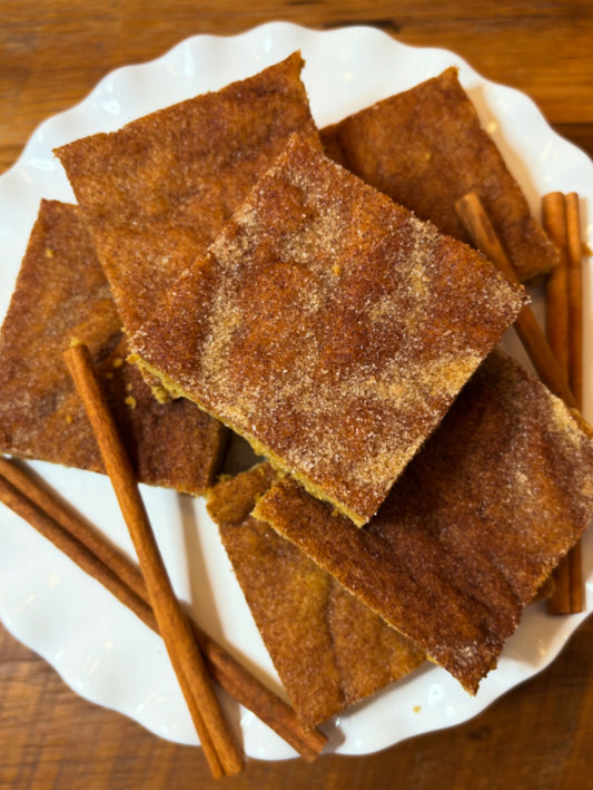 Snickerdoodle Blondies