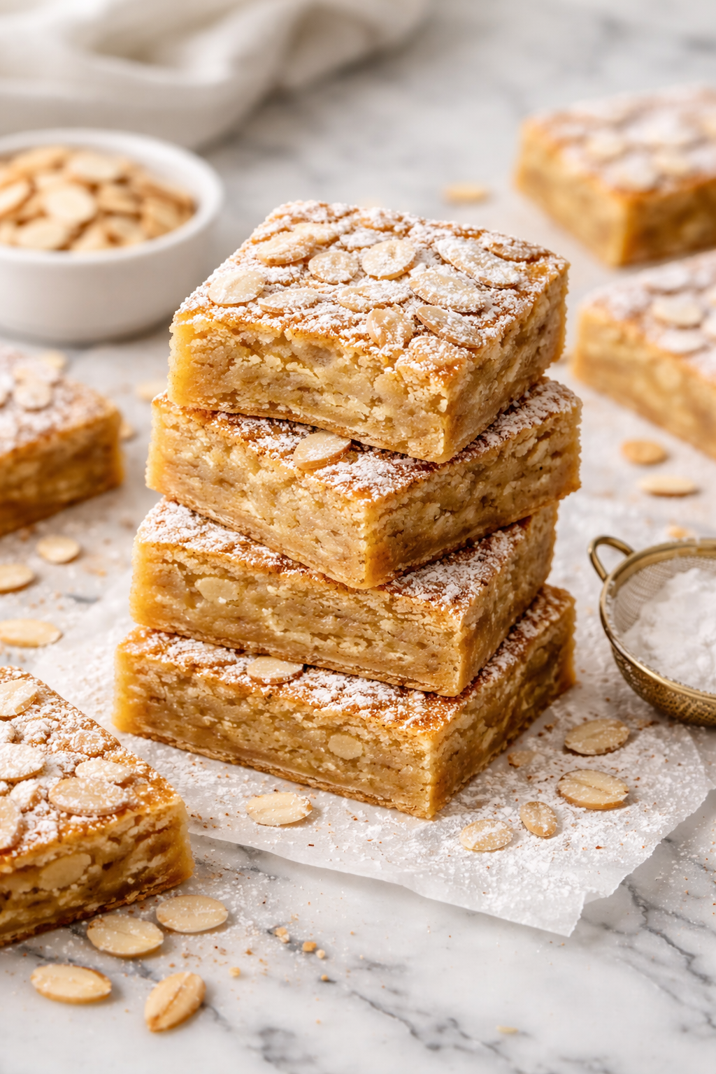Almond Blondies